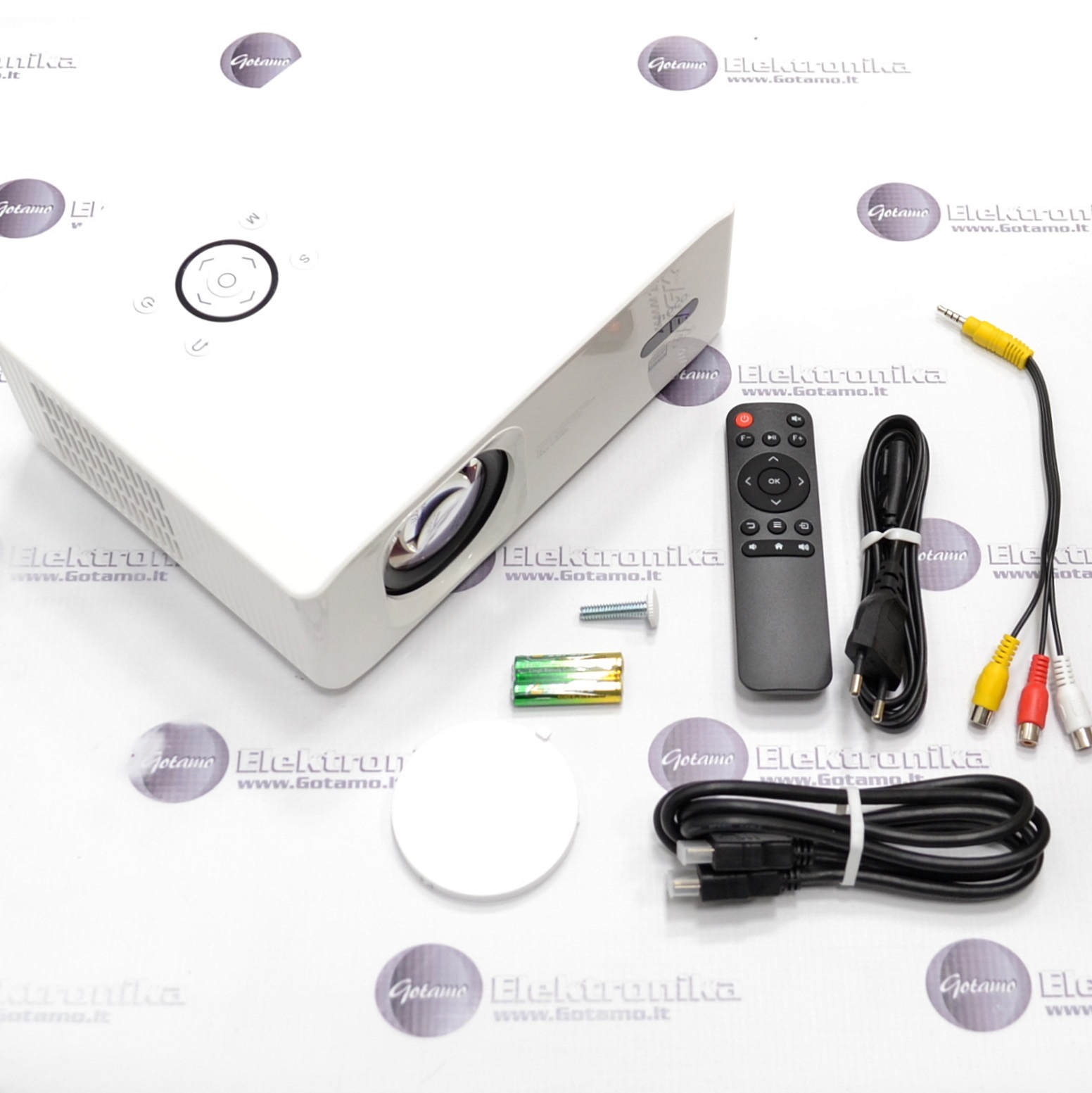 Hoco DT3 Išmanusis Full HD 1080P projektorius Android Wi-Fi 4 Hoco DT3 Išmanusis