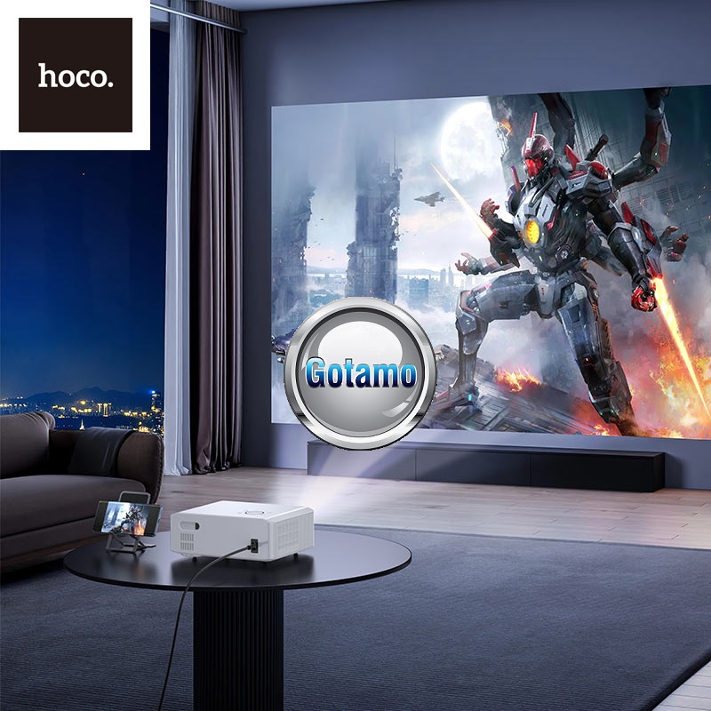 Hoco DT3 Išmanusis Full HD 1080P projektorius Android Wi-Fi 8 Hoco DT3 Išmanusis
