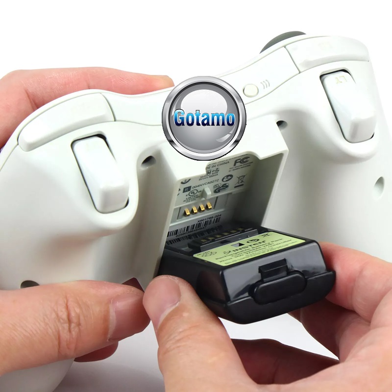 Įkraunama baterija akumuliatorius Microsoft Xbox 360 pulteliui 6 Įkraunama baterija akumuliatorius