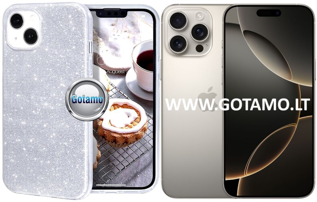 Illumi neo deklas Apple iPhone 16 pro sidabro