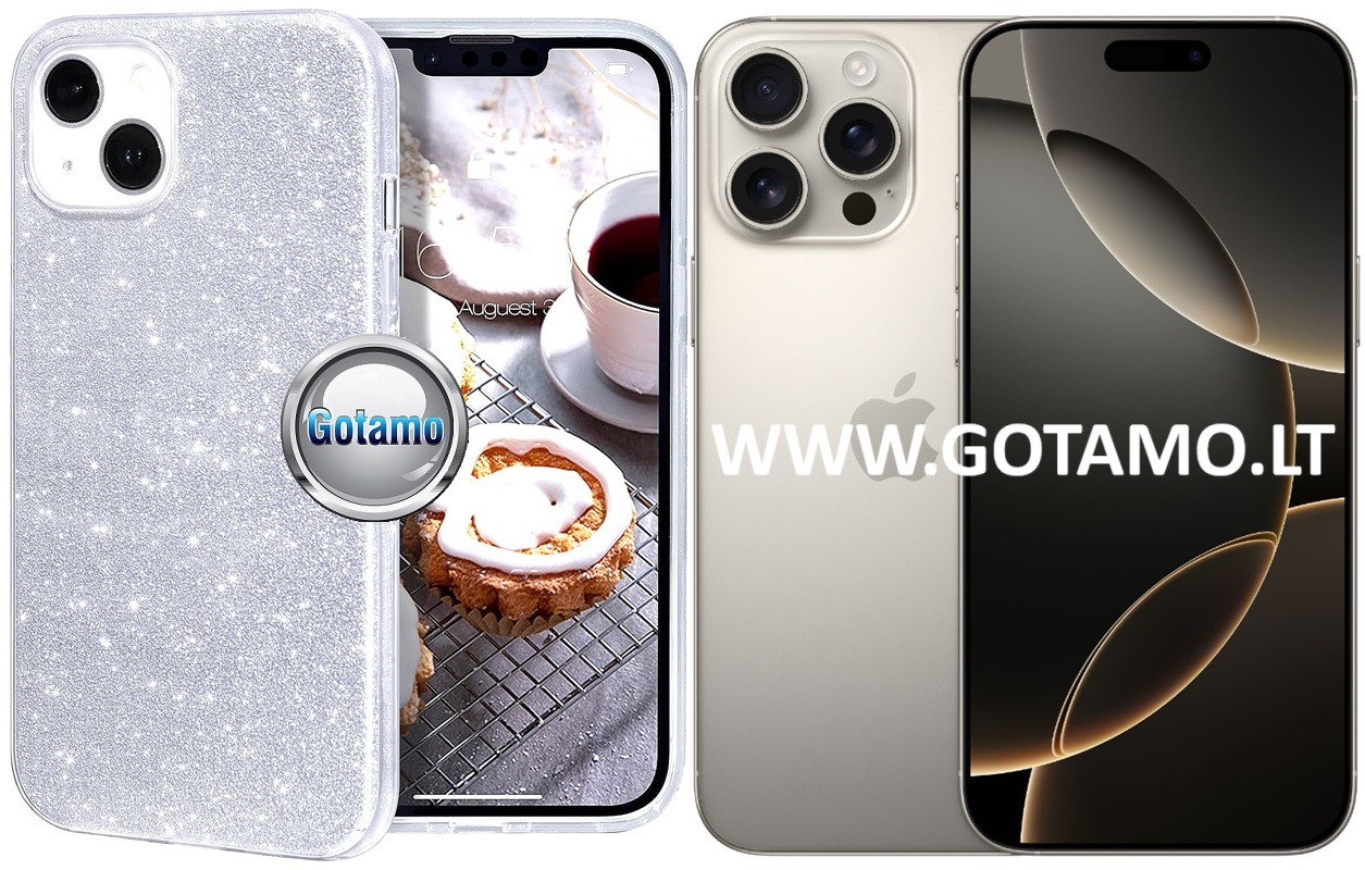 iLLumi-Neo dėklas nugarėlė Apple iPhone 16 Pro telefonui sidabro spalvos 1 Illumi neo deklas Apple iPhone 16 pro sidabro