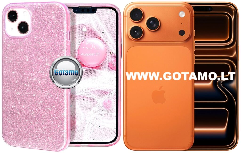 Neo silikoninis deklas Apple iPhone 17 pro max rozines