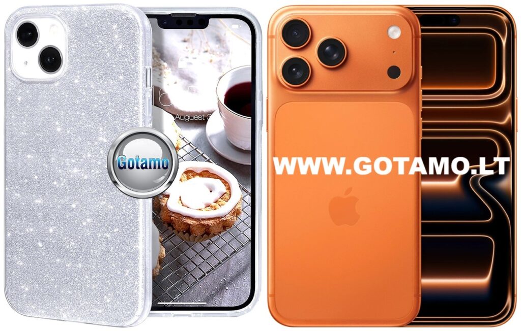 Neo silikoninis deklas Apple iPhone 17 pro max sidabro