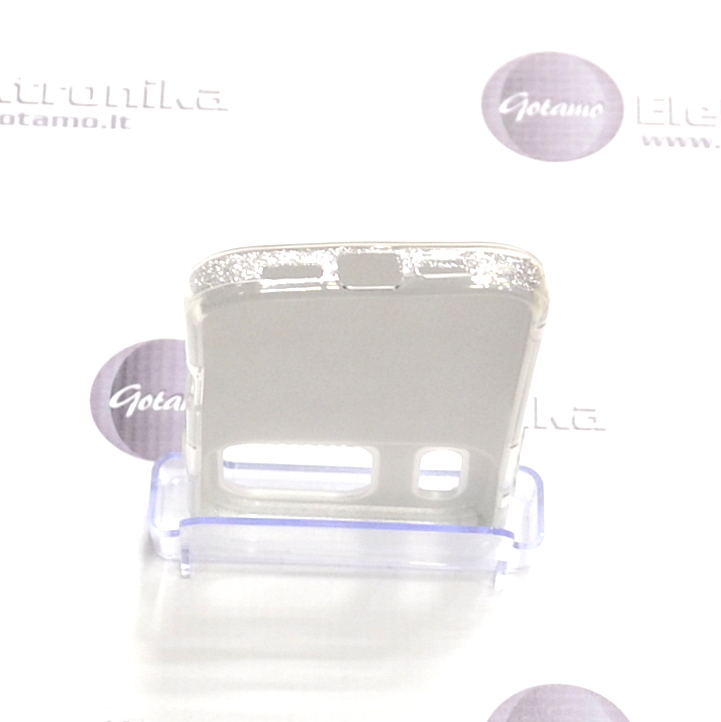 iLLumi-Neo silikoninis dėklas Apple iPhone 17 Pro, sidabro spalvos 4 Illumi neo silikoninis deklas Apple iPhone 17 pro sidabro 4