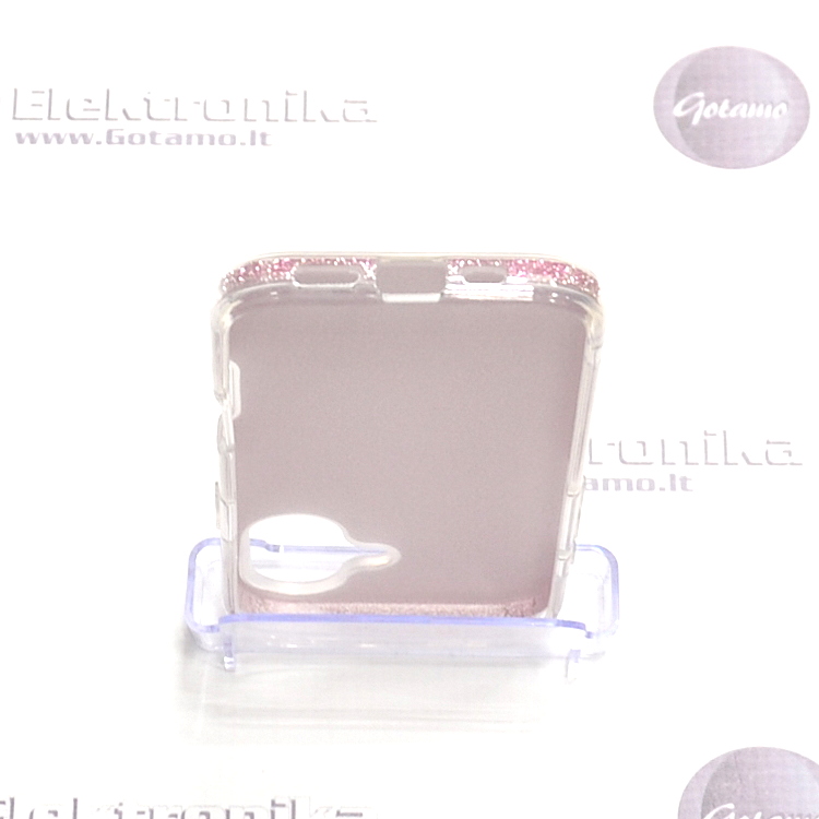 iLLumi-Neo silikoninis dėklas Apple iPhone 17, rožinės spalvos 4 Illumi neo silikoninis deklas Apple iPhone 17 rozines 4
