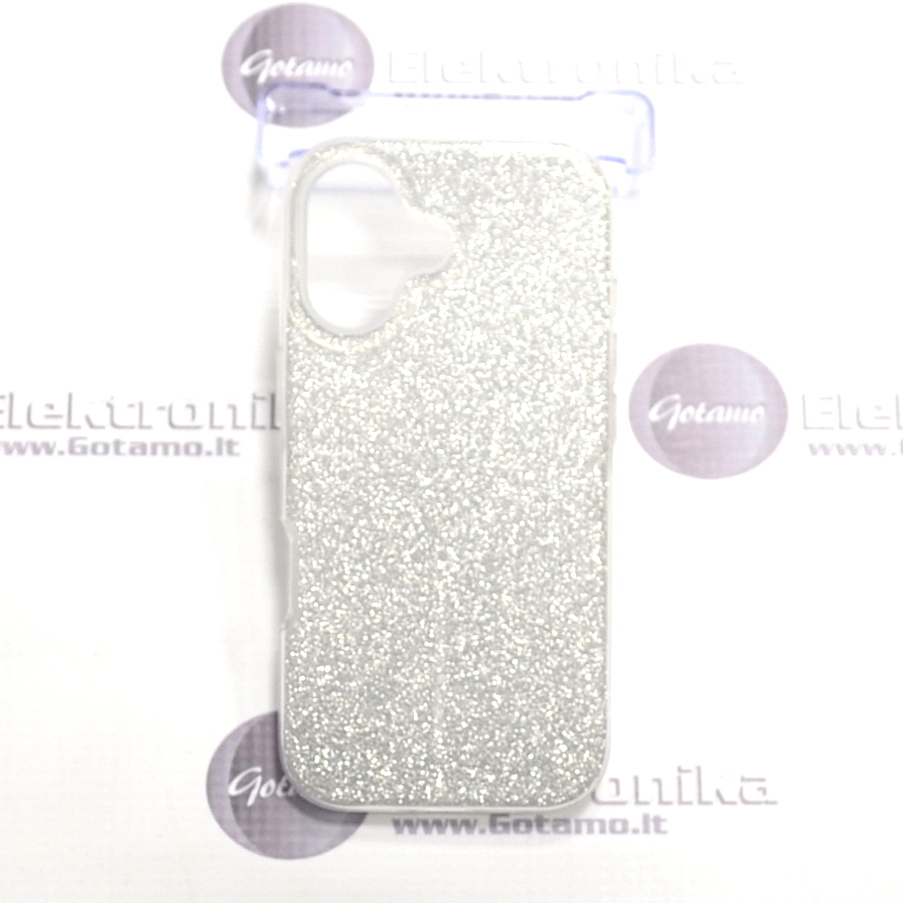 iLLumi-Neo silikoninis dėklas Apple iPhone 17, sidabro spalvos 2 Illumi neo silikoninis deklas Apple iPhone 17 sidabro 2