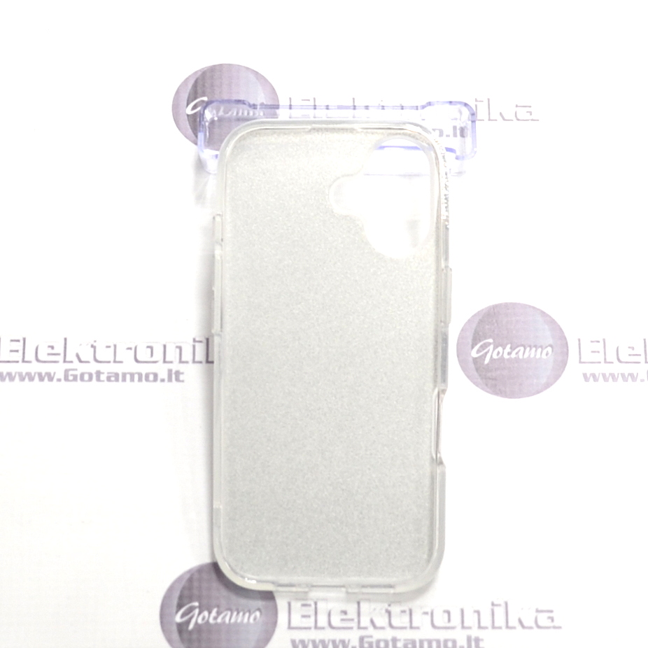 iLLumi-Neo silikoninis dėklas Apple iPhone 17, sidabro spalvos 3 Illumi neo silikoninis deklas Apple iPhone 17 sidabro 3