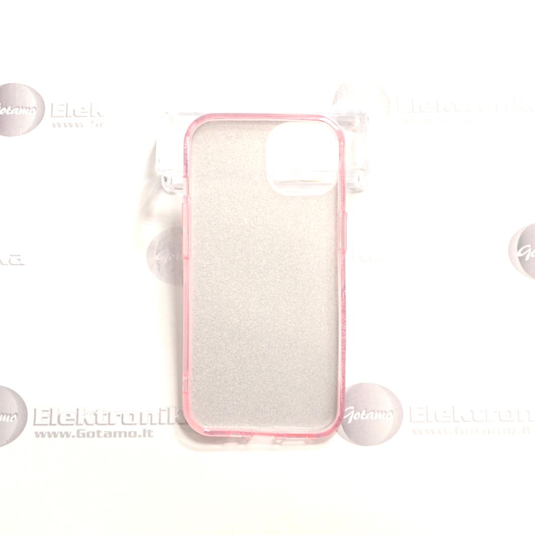 iLLumi-Neo silikoninis dėklas nugarėlė Apple iPhone 13 telefonui rožinės spalvos 3 Illumi neo silikoninis deklas Apple iPhone 13 rozines 3