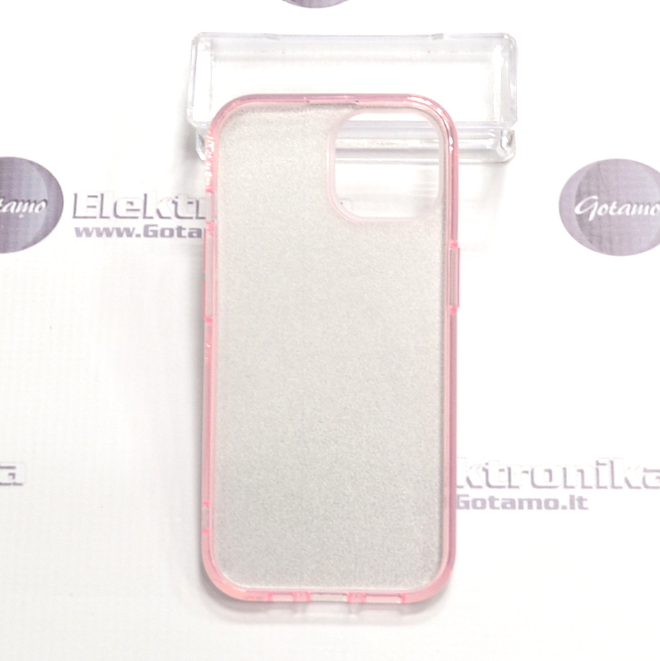 iLLumi-Neo silikoninis dėklas nugarėlė Apple iPhone 15 telefonui rožinės spalvos 3 Illumi neo silikoninis deklas Apple iPhone 15 rozines 3