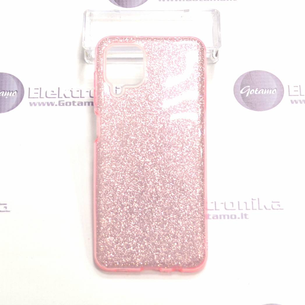 iLLumi-Neo silikoninis dėklas nugarėlė Samsung Galaxy A12, Samsung Galaxy M12 telefonams rožinės spalvos 2 ILLumi-Neo dėklas Samsung Galaxy M12 – nuotrauka 2