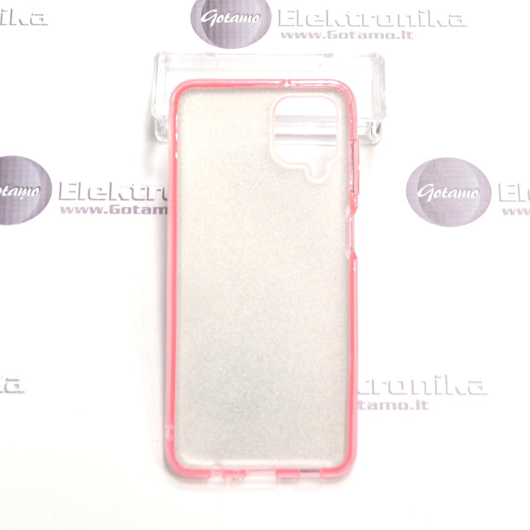 iLLumi-Neo silikoninis dėklas nugarėlė Samsung Galaxy A12, Samsung Galaxy M12 telefonams rožinės spalvos 3 ILLumi-Neo dėklas Samsung Galaxy M12 – nuotrauka 3