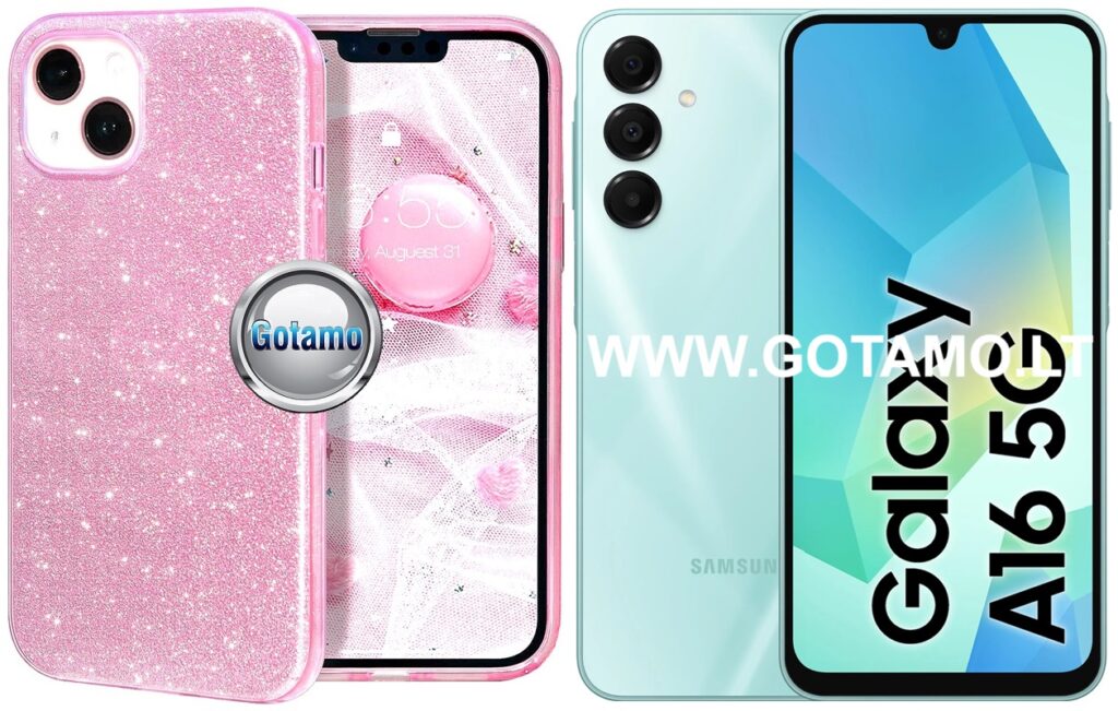 ILLumi-Neo dėklas Samsung Galaxy A16 5G rožinės spalvos
