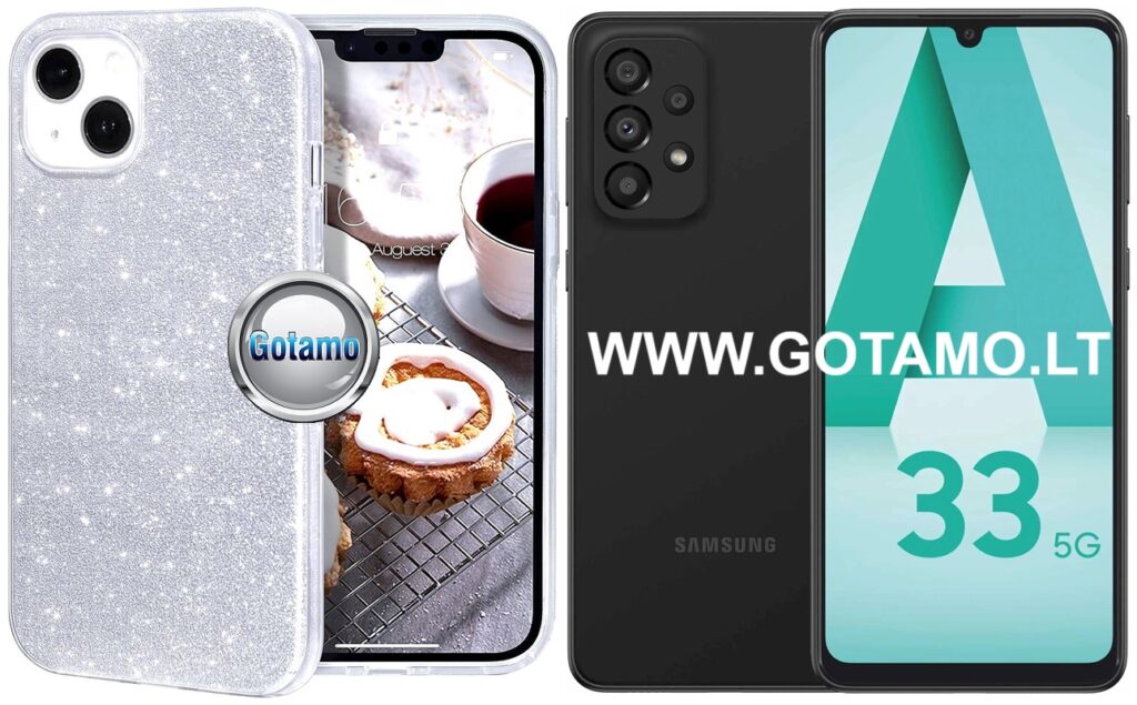 ILLumi-Neo dėklas Samsung Galaxy A33 5G sidabro spalvos