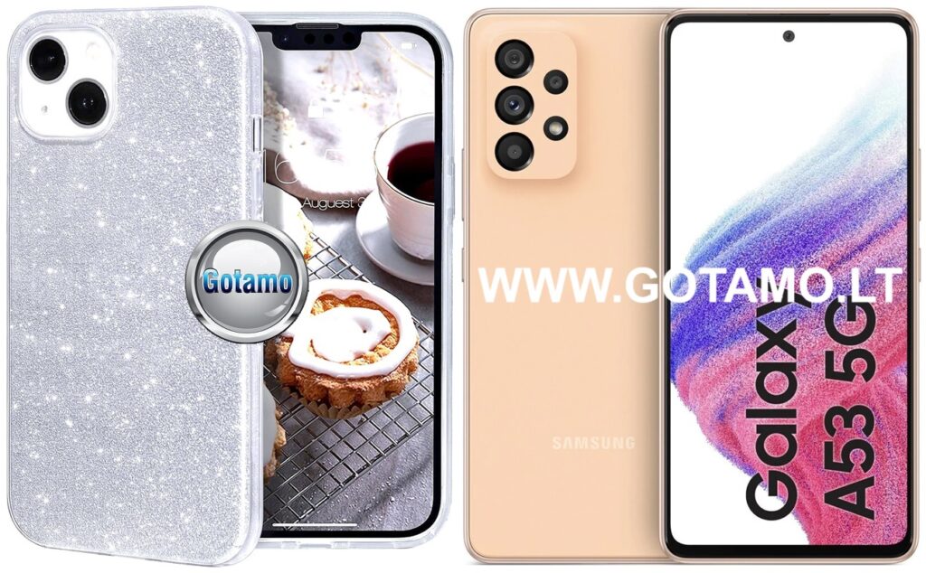 ILLumi-Neo dėklas Samsung Galaxy A53 5G sidabro spalvos