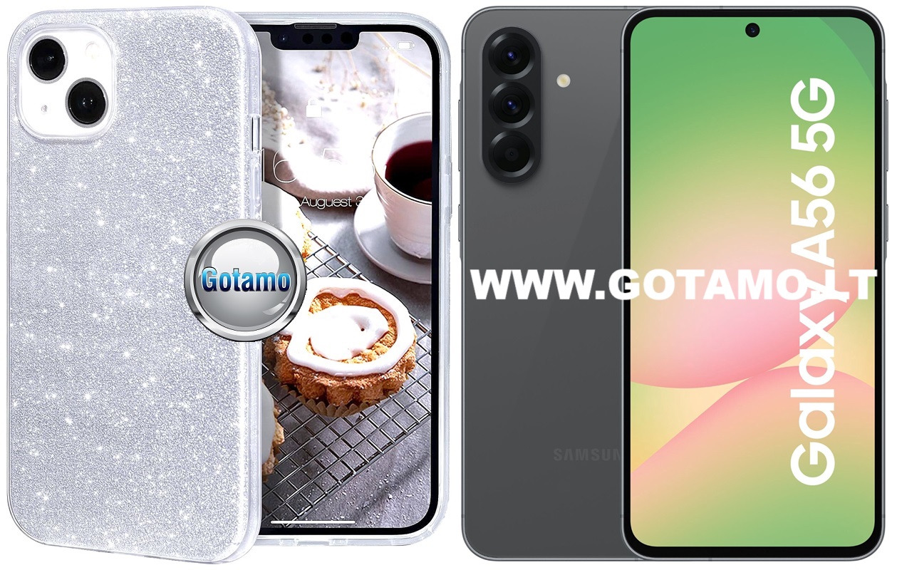 iLLumi-Neo silikoninis dėklas nugarėlė Samsung Galaxy A56 telefonui sidabro spalvos 1 ILLumi-Neo dėklas Samsung Galaxy A56 sidabro spalvos