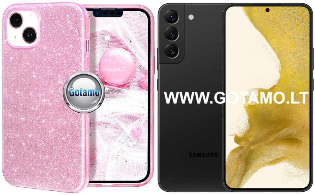 ILLumi-Neo dėklas Samsung Galaxy S22 5G rožinės spalvos