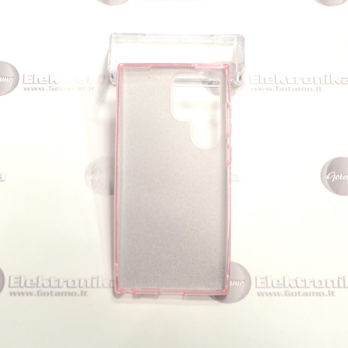 iLLumi-Neo silikoninis dėklas nugarėlė Samsung Galaxy S23 Ultra telefonui rožinės spalvos 3 ILLumi-Neo dėklas Samsung Galaxy S23 Ultra – nuotrauka 3