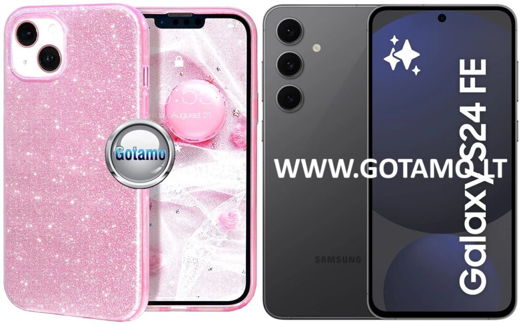 ILLumi-Neo dėklas Samsung Galaxy S24 FE rožinės spalvos