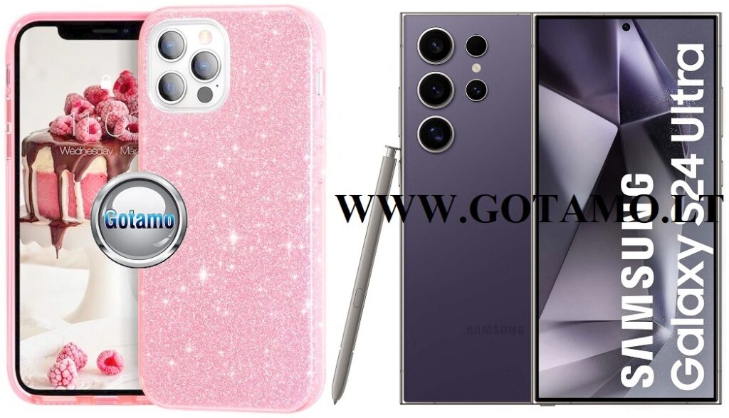 ILLumi-Neo dėklas Samsung Galaxy S24 Ultra rožinės spalvos