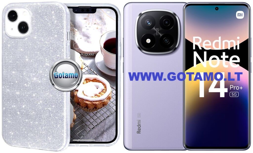 iLLumi-Neo silikoninis dėklas nugarėlė Xiaomi Redmi Note 14 Pro Plus 5G telefonui sidabro spalvos