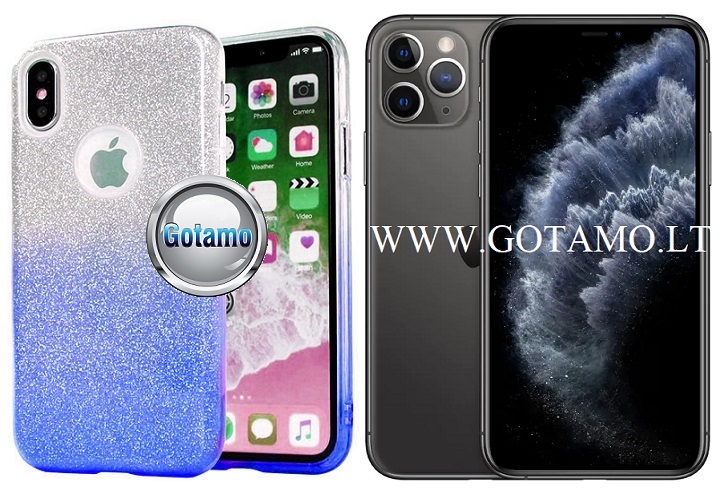 Silikoninis deklas Apple iPhone 11 pro max zydros