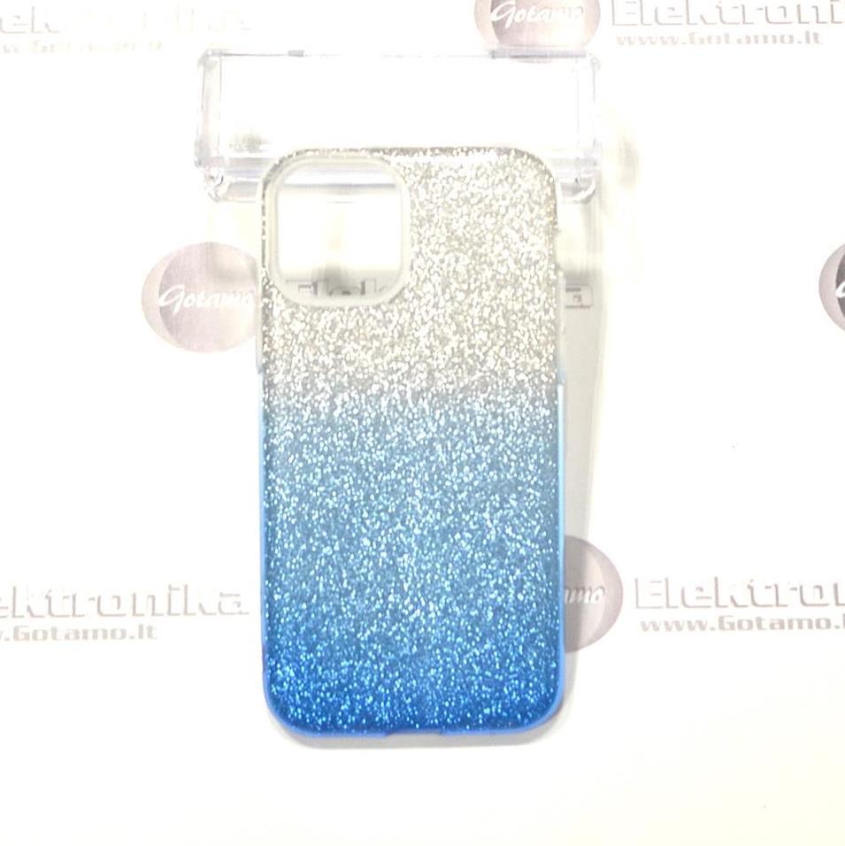 iLLuminaTe silikoninis dėklas nugarėlė Apple iPhone 11 Pro telefonams žydros spalvos 2 Illuminate silikoninis deklas Apple iPhone 11 pro zydros 2