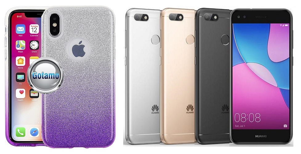 ILLuminaTe silikoninis dėklas nugarėlė Huawei P9 Lite mini telefonams violetinės spalvos