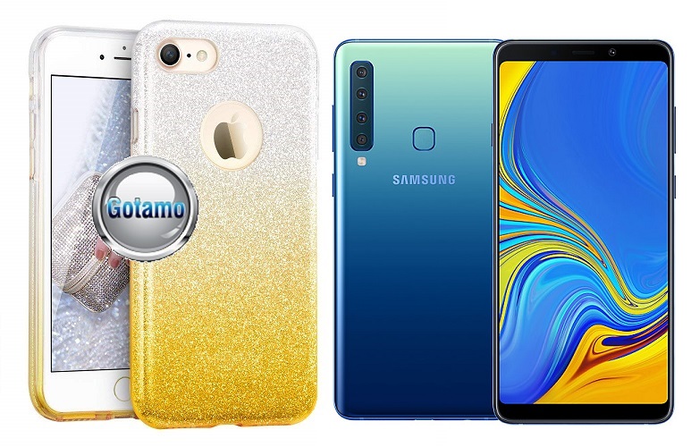 ILLuminaTe dėklas Samsung Galaxy A9 (2018) aukso spalvos