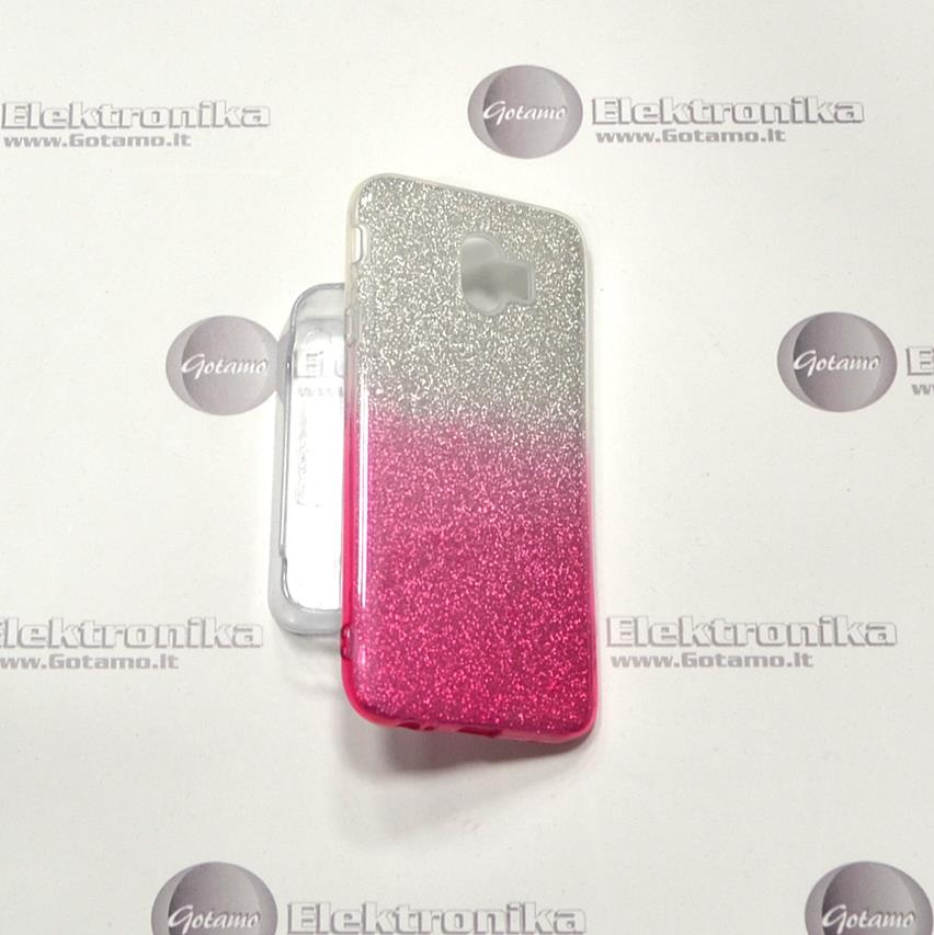 iLLuminaTe silikoninis dėklas nugarėlė Samsung Galaxy J4 (2018) telefonams rožinės spalvos 4 ILLuminaTe dėklas Samsung Galaxy J4 (2018) – nuotrauka 4