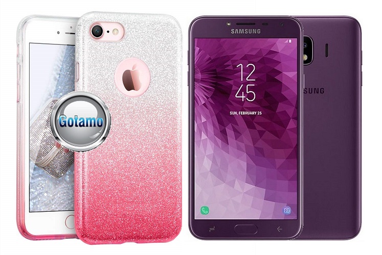 ILLuminaTe dėklas Samsung Galaxy J4 (2018) rožinės spalvos