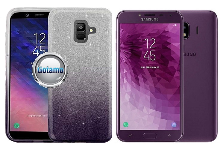 ILLuminaTe dėklas Samsung Galaxy J4 (2018) violetinės spalvos