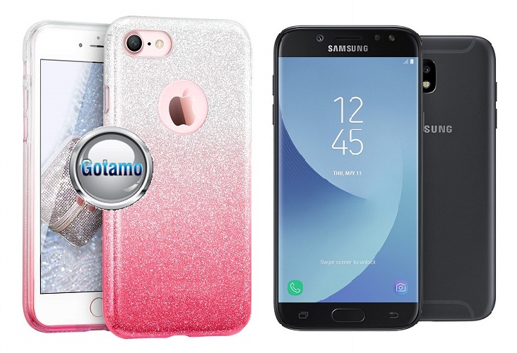 ILLuminaTe dėklas Samsung Galaxy J5 (2017) J5 Pro rožinės spalvos
