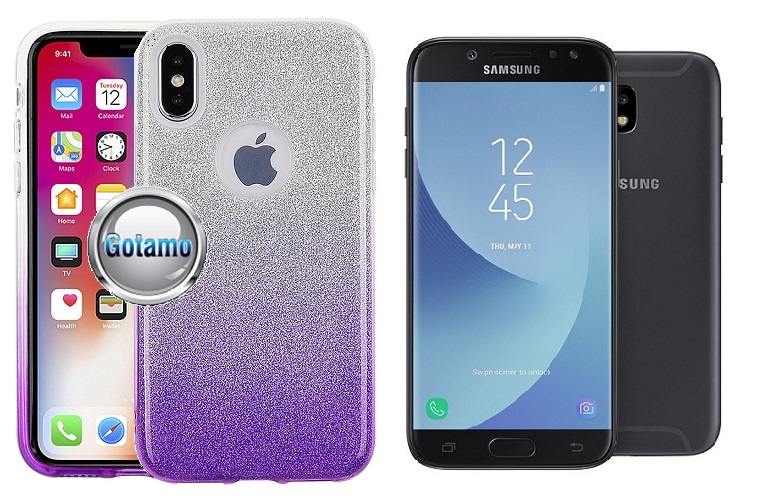ILLuminaTe dėklas Samsung Galaxy J5 (2017) J5 Pro violetinės spalvos