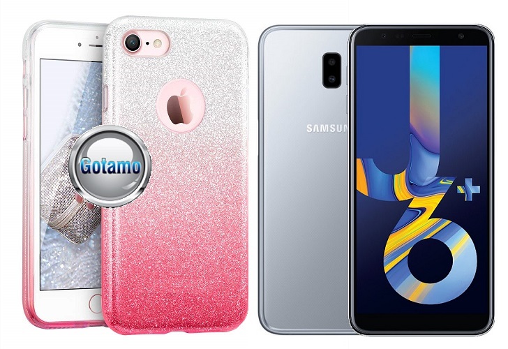 ILLuminaTe dėklas Samsung Galaxy J6+ (2018) rožinės spalvos