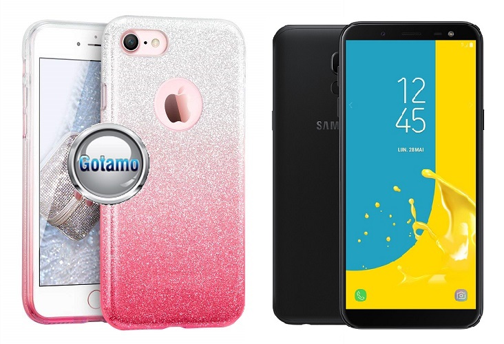 ILLuminaTe dėklas Samsung Galaxy J6 (2018) rožinės spalvos