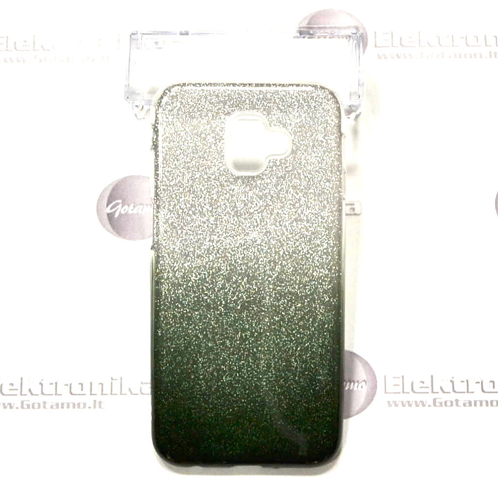 iLLuminaTe silikoninis dėklas nugarėlė Samsung Galaxy J6+ (2018) telefonams sidabro spalvos 3 ILLuminaTe dėklas Samsung Galaxy J6+ (2018) – nuotrauka 3