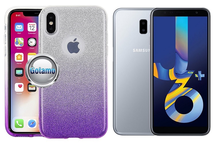 ILLuminaTe dėklas Samsung Galaxy J6+ (2018) violetinės spalvos