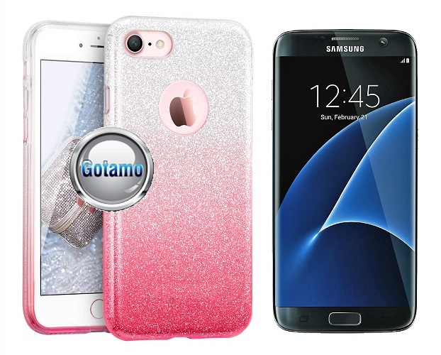 ILLuminaTe dėklas Samsung Galaxy S7 rožinės spalvos