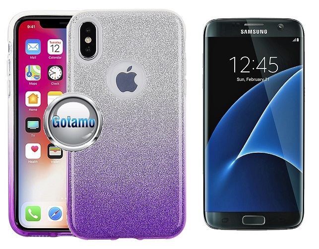 ILLuminaTe dėklas Samsung Galaxy S7 violetinės spalvos