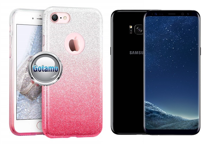 ILLuminaTe dėklas Samsung Galaxy S8+ rožinės spalvos
