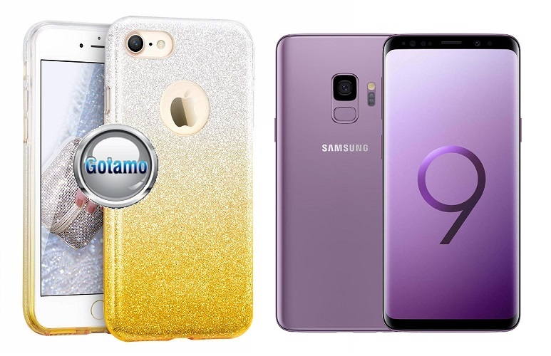 ILLuminaTe dėklas Samsung Galaxy S9 aukso spalvos