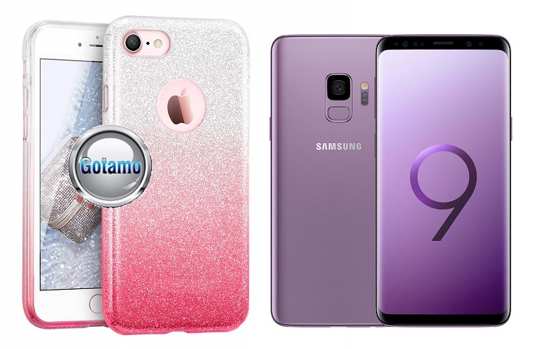 ILLuminaTe dėklas Samsung Galaxy S9 rožinės spalvos