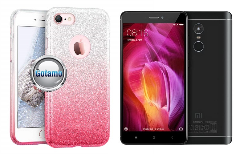 iLLuminaTe silikoninis dėklas nugarėlė Xiaomi Redmi Note 4, Xiaomi Redmi Note 4X telefonams rožinės spalvos