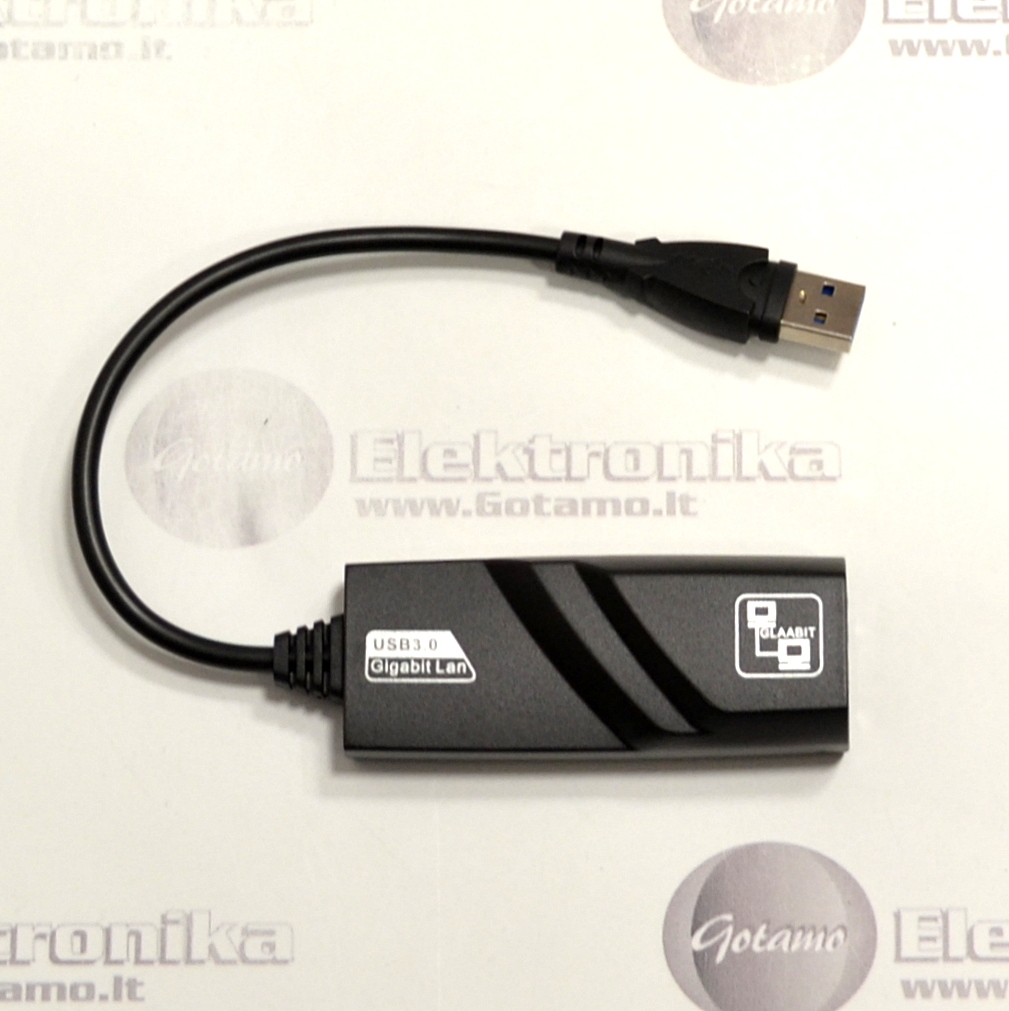 Interneto LAN korta adapteris laidas su USB 3.0 jungtimi 2 Interneto LAN korta adapteris laidas su USB 3.0