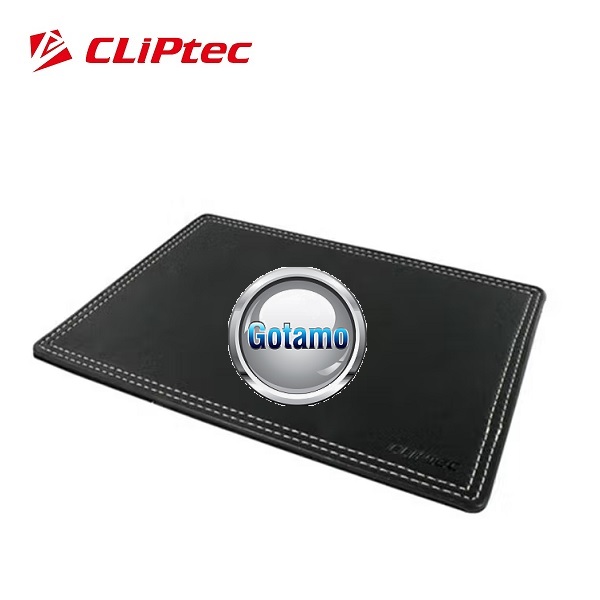 Kilimėlis pelei 210 x 150 x 5 mm Cliptec Leather juodos
