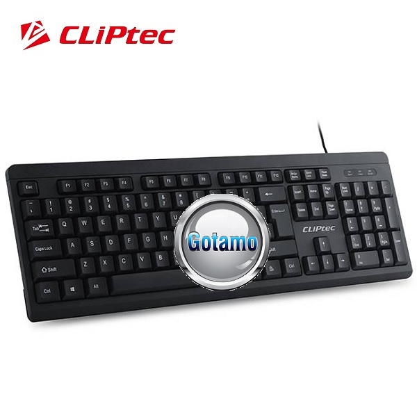 Klaviatūra su laidu Cliptec