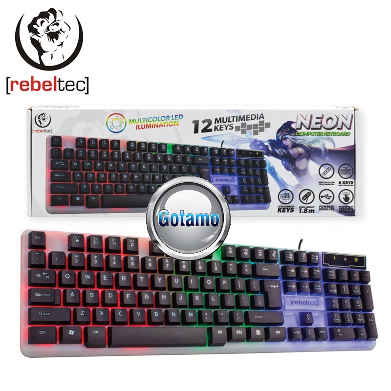 Klaviatūra žaidimams RebelTec
