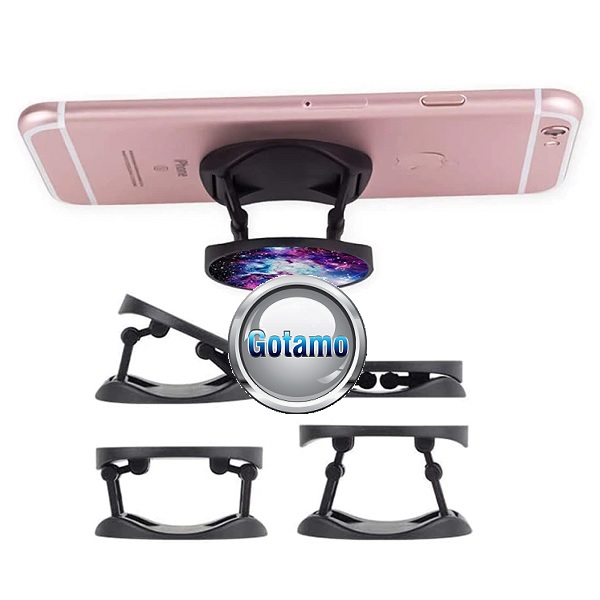 Klijuojamas laikiklis telefonui Pop Socket Purple Marble 6 Pop Socket laikiklis Purple Marble telefonui