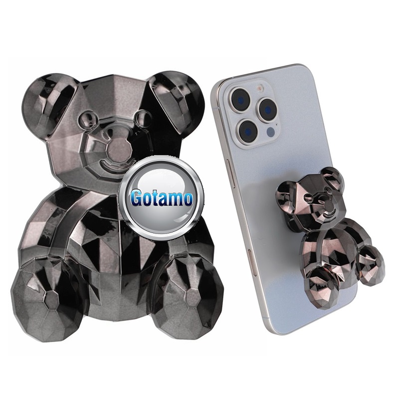 Klijuojamas laikiklis telefonui ShinyBear juoda