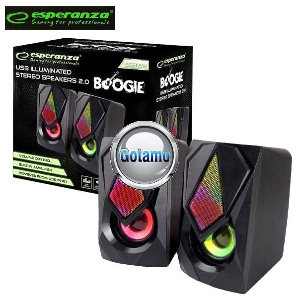 Kolonėlės kompiuteriui, garsiakalbiai Esperanza Boogie